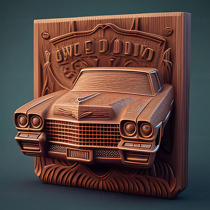 3D model Cadillac Deville 1965 1970 (STL)